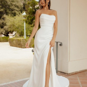 Simple Wedding Dresses - Gowns & Garters - The Bridal Shop