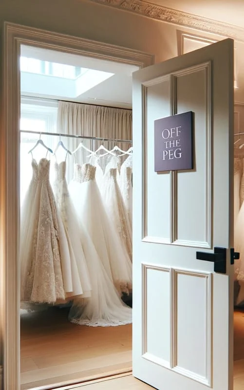 Sample sale wedding dresses