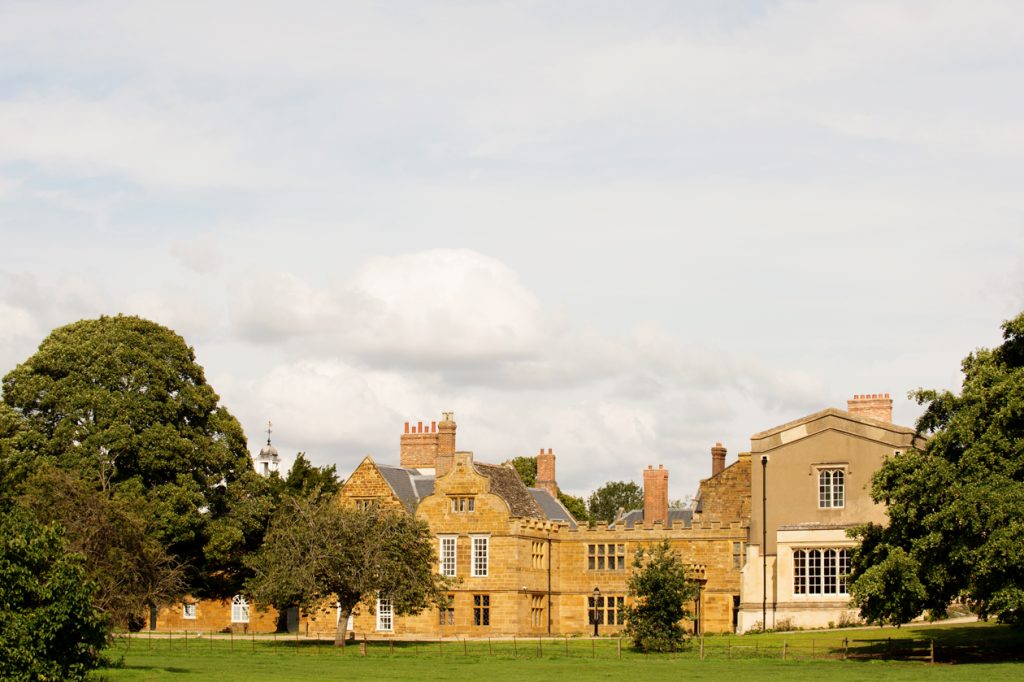 Delapré Abbey wedding venue in Northamptonshire.