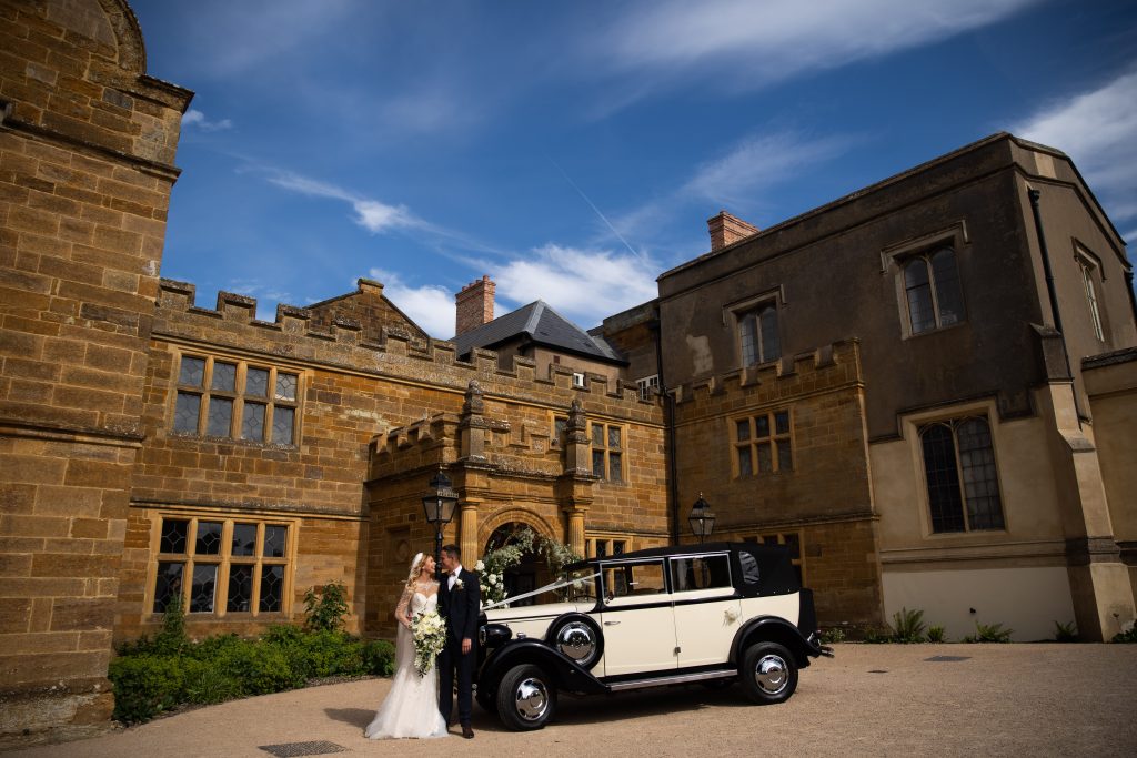 A beautiful setting for couple portraits at Delapré Abbey.